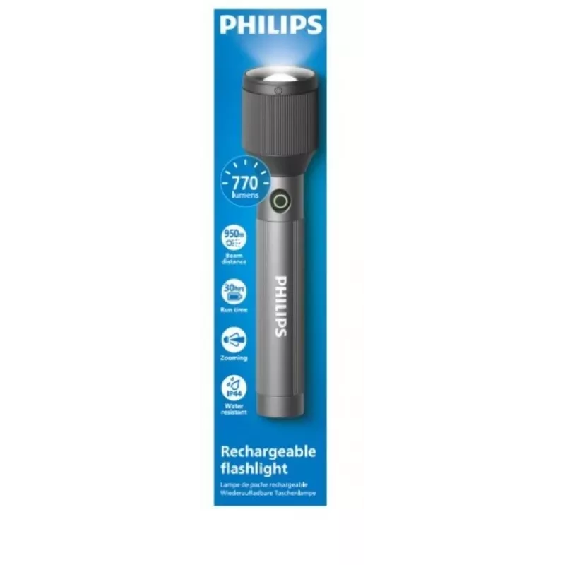 Latarka Philips Rechargeable USB-C 770 lm 3000 mAh