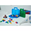 Pojemnik do przechowywania Room Copenhagen model 40870002, niebieski — pudełko do sortowania klocków LEGO i małych zabawek