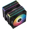 Chłodzenie powietrzne DeepCool AG620 BK ARGB V2 — 120 mm podwójny wentylator, 6 rurek cieplnych, obsługa LGA 1700/AM4/AM5, czarny