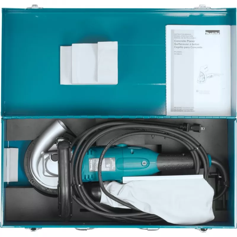 Przenośna szlifierka Makita PC5001C 10500 obr./min Czarny, Niebieski 1400 W