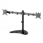 Stojak biurkowy do monitora Gembird MS-D2ST-02 (obrót, pochylenie, obrót wokół osi), 13”-32”, czarny