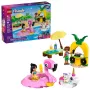 Zestaw konstrukcyjny LEGO Friends 42658 Pool Party z jednorożcem i flamingiem, postacie i akcesoria