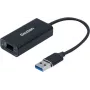 Adapter Ethernet USB 3.0 Dexlan 310765, obudowa aluminiowa, Gigabit LAN