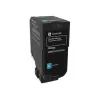 Toner Lexmark RETURN-kaseta z tonerem cyjan 74C2HC0 3000 stron