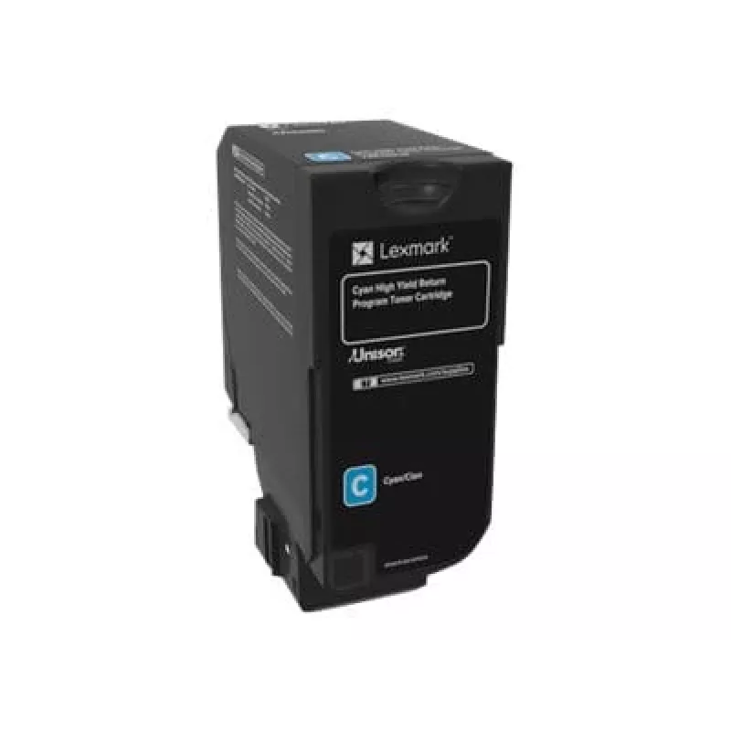 Toner Lexmark RETURN-kaseta z tonerem cyjan 74C2HC0 3000 stron