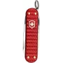 Scyzoryk Victorinox Classic SD Precious Alox Iconic czerwony — kompaktowe narzędzie wielofunkcyjne na brelok, małe ostrze, nożyczki, pilnik do paznokci