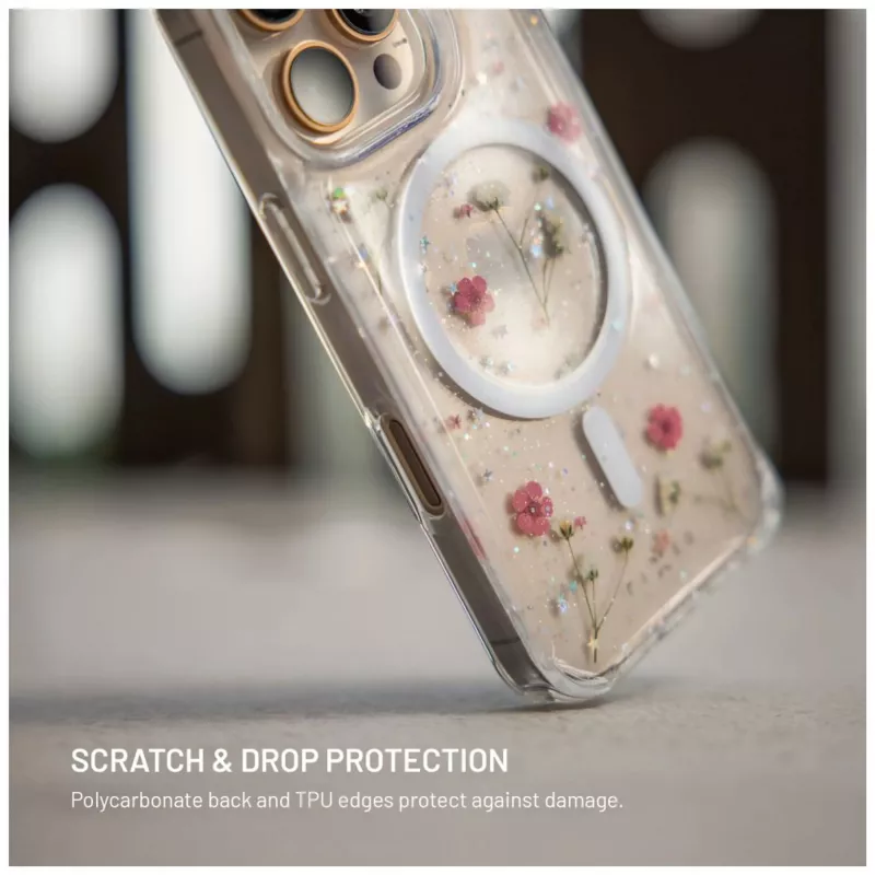 Tylna obudowa FIXED dla Apple iPhone Air — TPU, kompatybilna z MagBloom, Blush Plum
