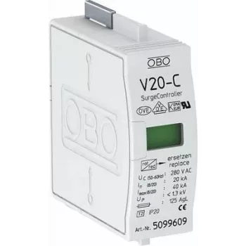 Część górna modułu ogranicznika przepięć 220V V20-C (5099609)