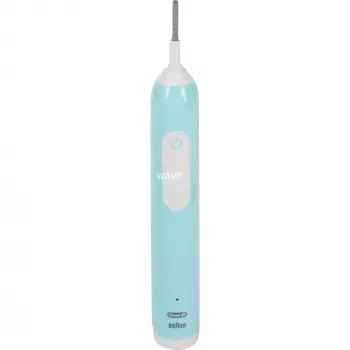 Oral-B Pro 1 Cross Action Caribbean Blue z etui podróżnym, elektryczna szczoteczka do zębów niebieska