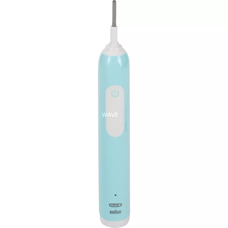 Oral-B Pro 1 Cross Action Caribbean Blue z etui podróżnym, elektryczna szczoteczka do zębów niebieska