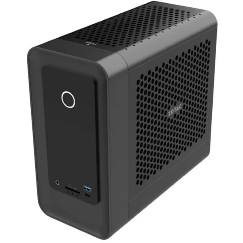 ZOTAC ZBOX MAGNUS ONE EU275070C, Mini-Tower, PC Barebone, DDR5-SDRAM, PCI Express, Serial ATA III, Wi-Fi 7 (802.11be), 500 W