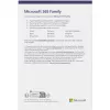 Microsoft 365 Family Box Pack 1 year Up to 6 people Android iOS Windows MacOS