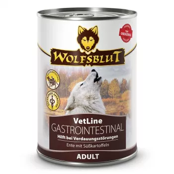 WOLFSBLUT VetLine Gastrointestinal Duck - mokra karma dla psa - 395 g