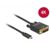 Adapter USB-C na DVI DeLOCK 85321 2m