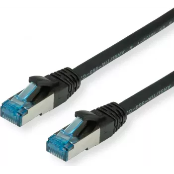 VALUE S/FTP PiMF kabel krosowy kat.6A Kl. EA czarny 0,15 m - FTP - PIMF (21.99.1984)