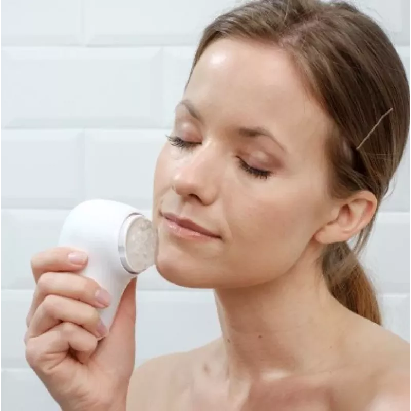 Szczoteczka do oczyszczania twarzy HoMedics FAC-700 z funkcją analizatora, elektryczna, ręczna