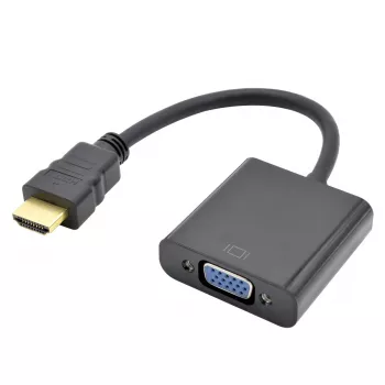 adapter kablowya VGA na HDMI TB AKTBXVAHMVGAF15 15 cm, VGA (żeńskie) na HDMI (męskie)