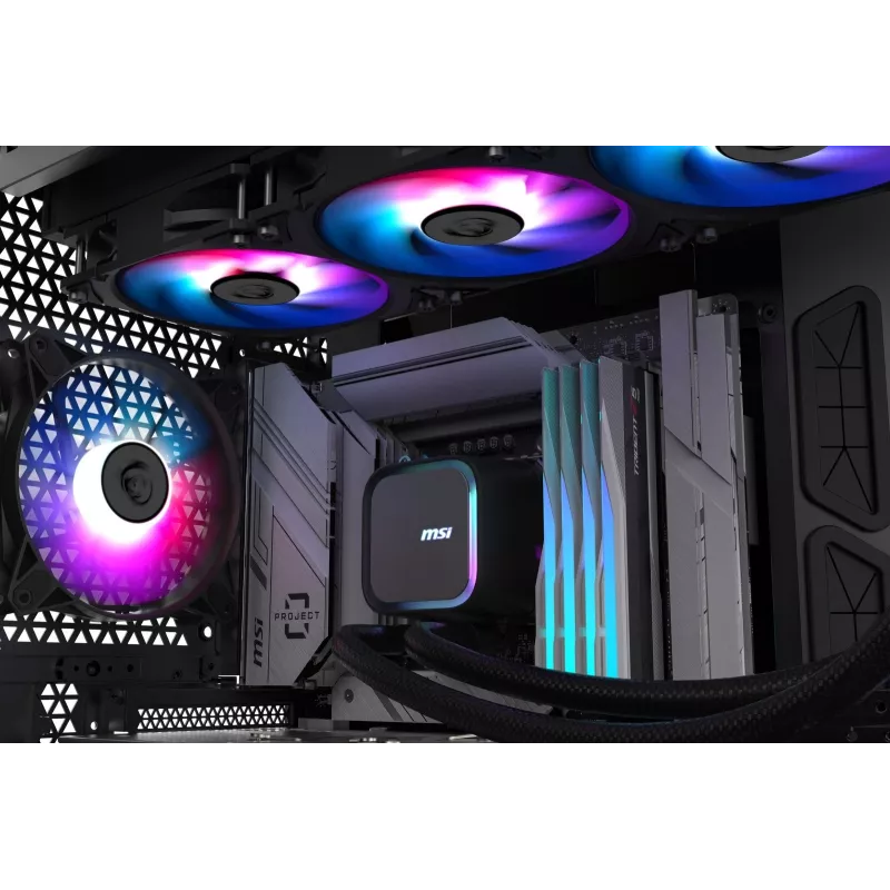 MSI MAG Coreliquid A13 360 Chłodnica AiO do płyty głównej i procesora 12 cm Czarny 1 szt.