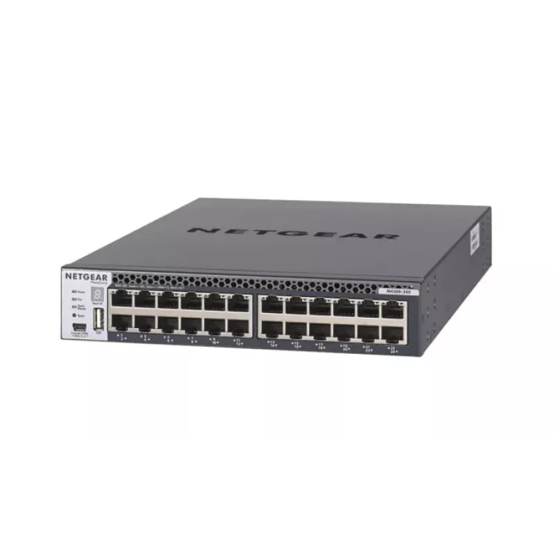 NETGEAR M4300-24X Zarządzalny L3 10G Ethernet (100/1000/10000) 1U Czarny