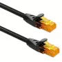 Kabel krosowy UTP Cat6 QOLTEC 25 m, 2×RJ45, czarny