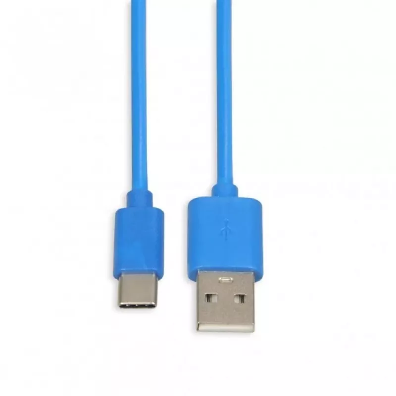 Kabel IBOX USB A na USB C IKUMTCB — 1 m, USB 2.0, niebieski