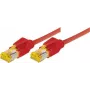 Tecline 72210R czerwony kabel krosowy Ethernet