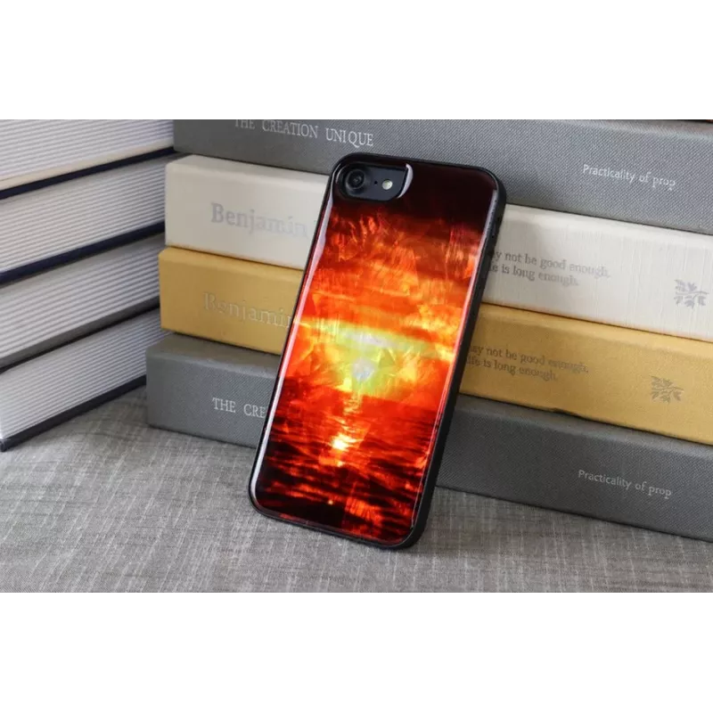 Etui ochronne iKins do Apple iPhone 8 / 7 — Sunset Czarny
