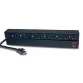 APC Rack PDU, Basic, 1U, 20A, 120V jednostka dystrybucji zasilania (PDU) Czarny