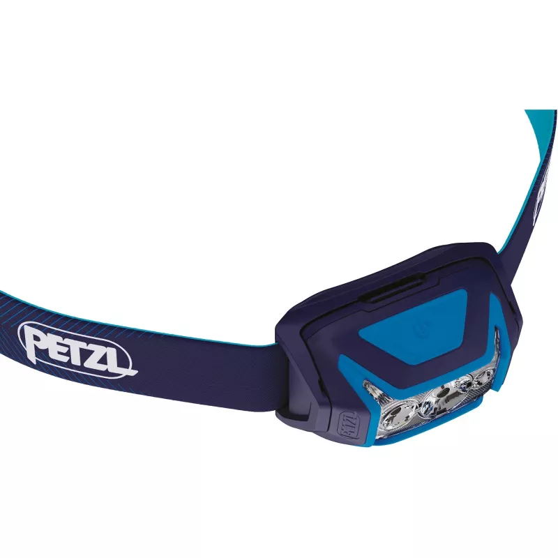 Latarka na opaskę Petzl Actik Core niebieski LED 100 lm USB ładowalna