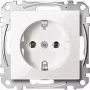 Puszka gniazda typu F Merten MEG2301-0619, biała