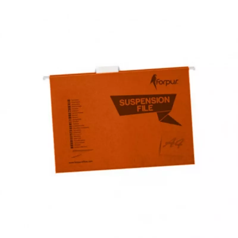 Wisząca teczka Forpus FO22702 A4, karton, pomarańczowa