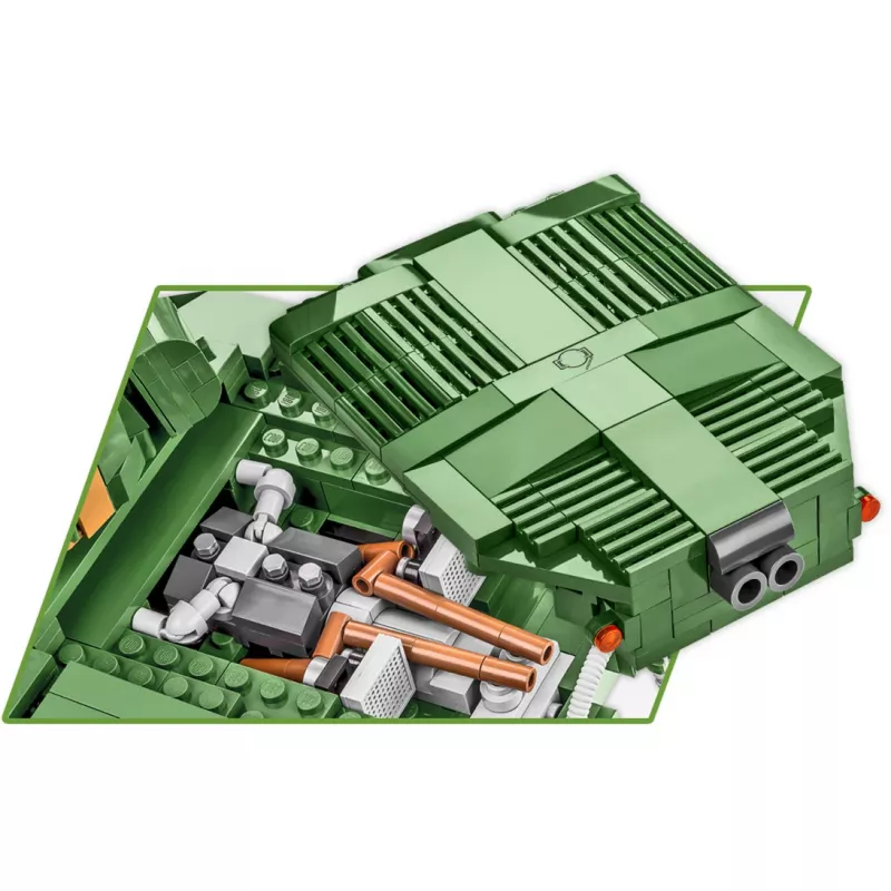 Zestaw konstrukcyjny COBI M26 Pershing T26E3 904 elementy Plastik dla dzieci od 3 lat