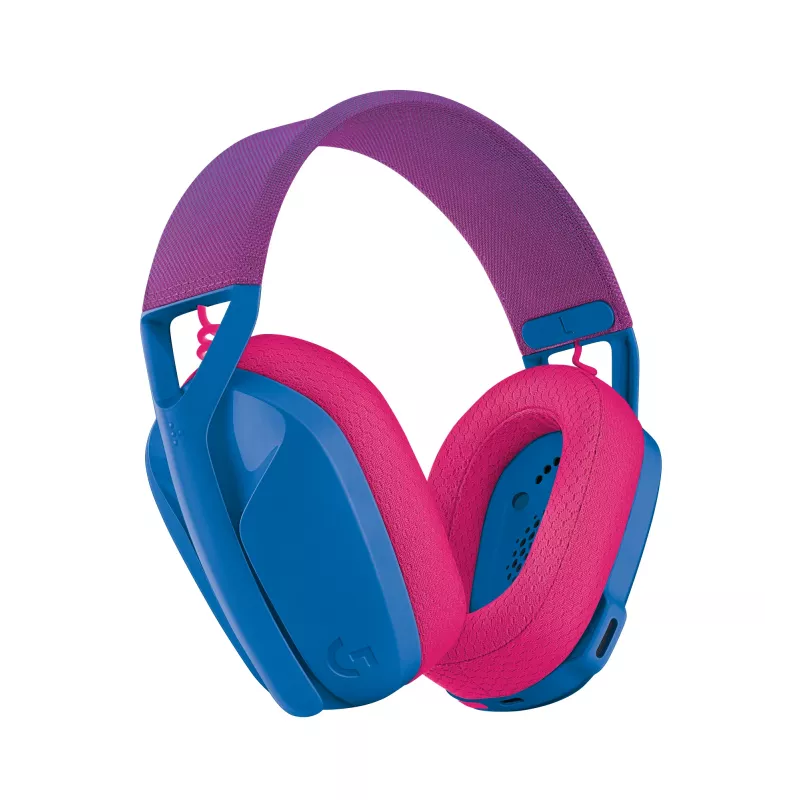 Logitech G435 Lightspeed Wireless Gaming HEADSET-niebieski-2.4GHZ-N/A-EMEA-914 (991-000527)