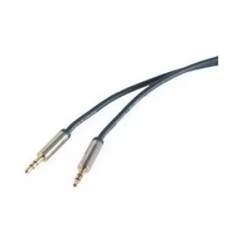 Kabel audio 3.5mm ShiverPeaks SP30815-cienki 5 m niebieski chrom