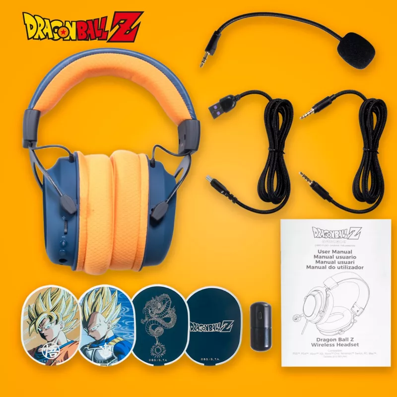 Bezprzewodowy zestaw słuchawkowy Blade Gaming Dragon Ball Z - Zestaw słuchawkowy (DB2001)