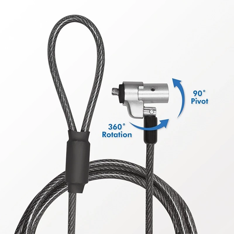 kabel lock LogiLink NBS012 Czarny srebrny
