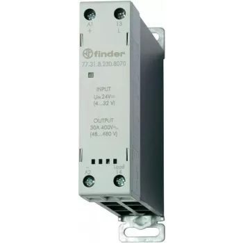 Przekaźnik elektroniczny Finder (SSR), Seria 77 77.31.8.230.8070 1 styk normalnie otwarty 30 A (77.31.8.230.8070)