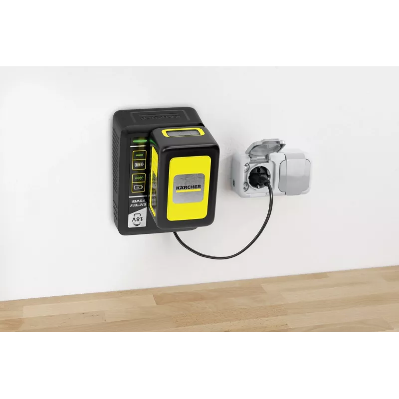 Zestaw bateria i ładowarka Karcher 2.445-063.0, uniwersalna 18V 5000mAh, żółty/czarny