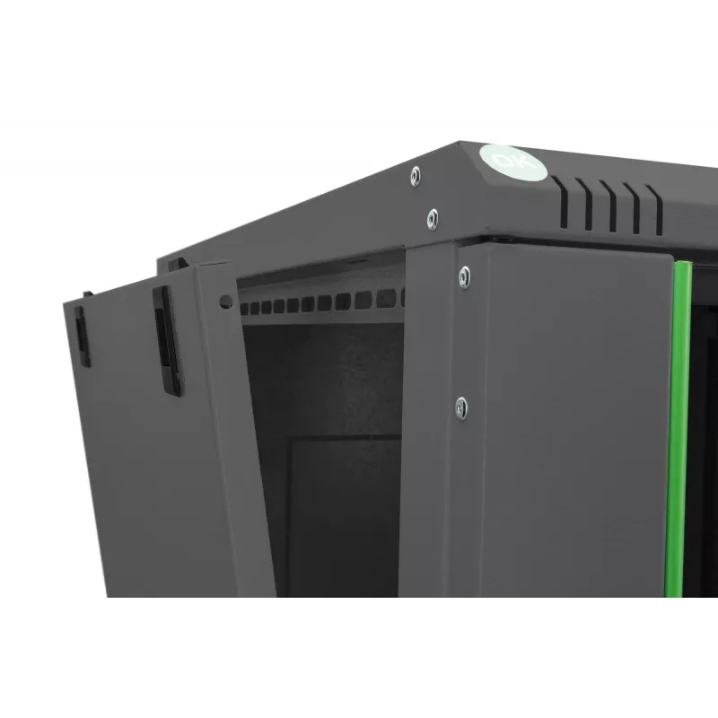 Szafa rack naścienna Digitus DN-19 09-U-EC-SW