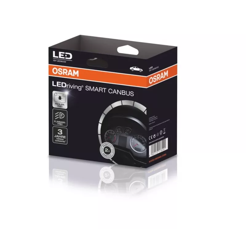 Lampa samochodowa LED Ledvance LEDSC03-1 z technologią Smart CANBUS