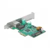 Karta PCI Express x1 DeLOCK RTL8125 2.5 Gigabit LAN PoE+