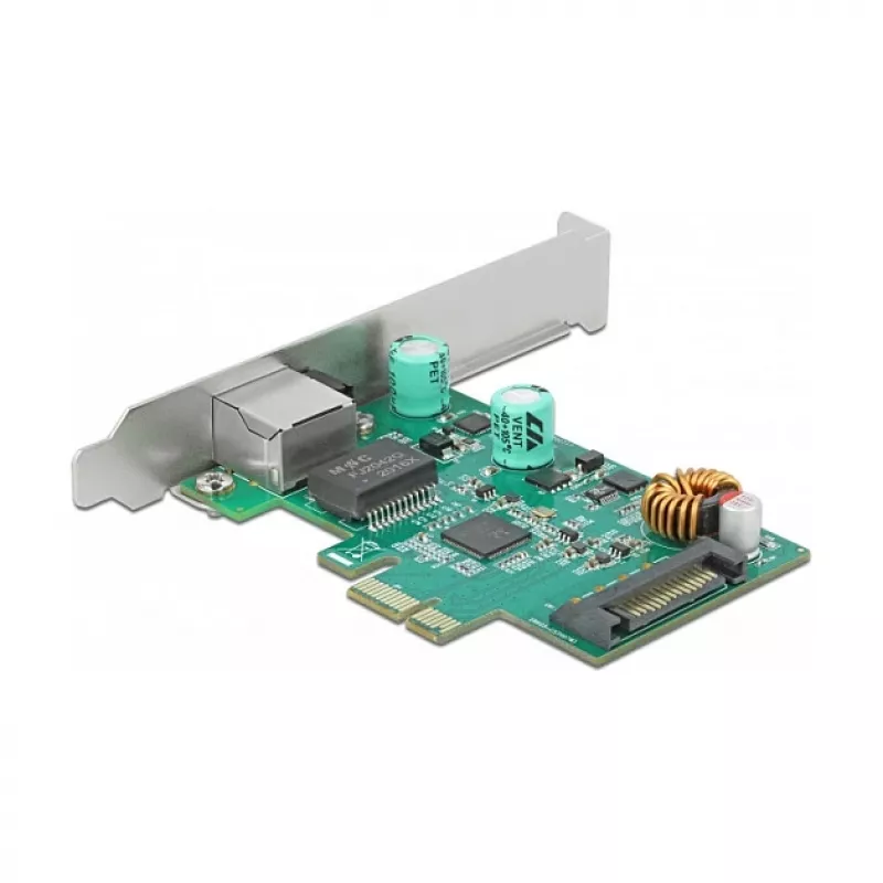 Karta PCI Express x1 DeLOCK RTL8125 2.5 Gigabit LAN PoE+