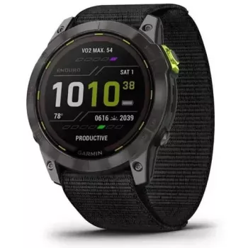 Garmin Enduro 2 3,56 cm (1,4 inch) MIP 35 mm Cyfrowy 280 x 280 pikseli Ekran dotykowy Szary Wi-Fi GPS (satelita)