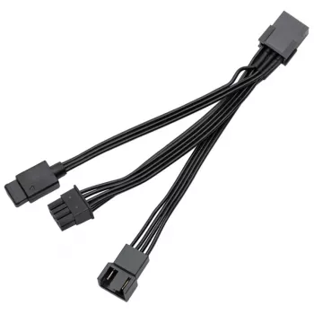 Rozdzielacz kablowy dla sygnałów PWM wentylatora i D-RGB, ek water blocks EK-Loop OmniLink 10cm