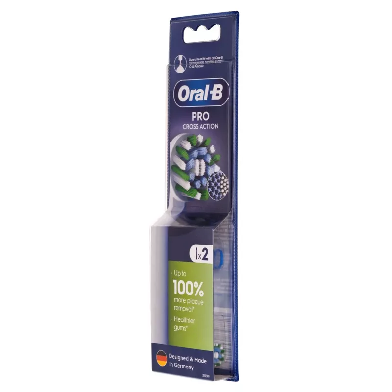 Oral-B EB50RX-2 CrossAction wymienne końcówki szczoteczki, 2 szt.