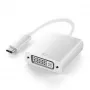 Adapter USB-C do DVI extra digital DV00DV4063 z kablem 15 cm, wyjście wideo dla urządzeń USB-C