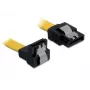 Kabel SATA Męski/Męski DeLOCK 0.3m Żółty 82806