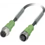 Kabel czujnikowo-aktuatorowy Phoenix Contact, bieguny: 4, SAC-4P-M12MS/ 1,5-PUR/M12FS, zawartość: 1 szt. (1668373)
