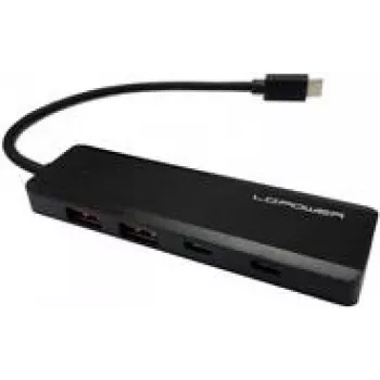 Koncentrator USB LC-Power LC-HUB-U3-4-C — 4-portowy koncentrator USB 3.0