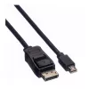 Przewód DisplayPort VALUE 11.99.5638 1,5 m Mini DisplayPort Czarny